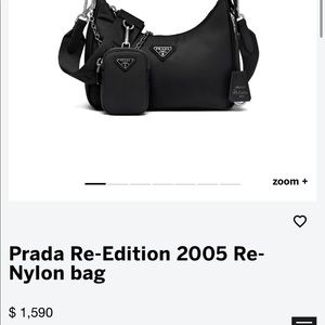 Prada re edition bag